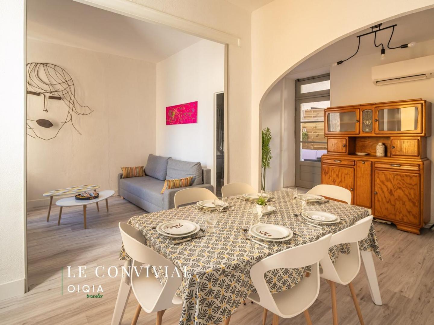 Le Convivial ~ Climatisation ~ Terrasse ~ Halles Narbonne Bagian luar foto